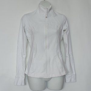 Lululemon Define Jacket Size 6 White
